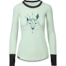 Фуфайка (термобелье) женская DAKINE LUPINE LIGHTWEIGHT TOP GREEN LILY Размер S 10001975 (0610934293852)