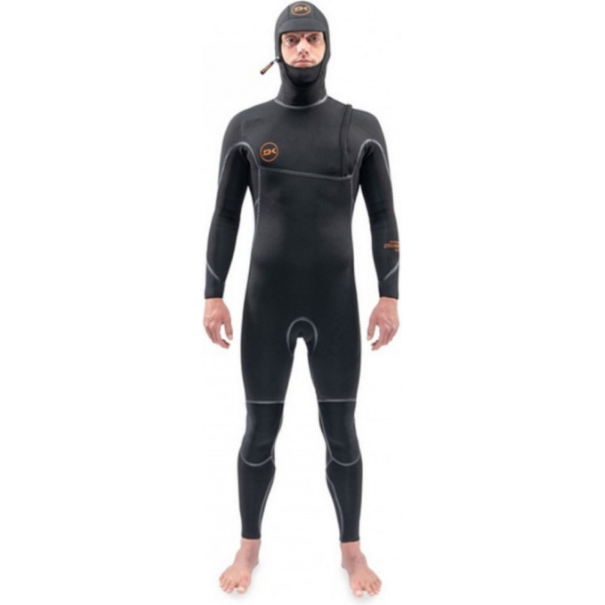 Гидрокостюм DAKINE MENS CYCLONE ZIP FREE HOODED 6/4mm BLACK, XXL DK21M64HC (0604565451330)