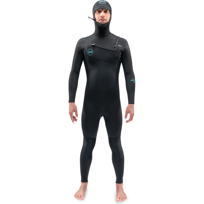 Гидрокостюм DAKINE MEN'S MISSION CHEST ZIP HOODED 5/4/3mm Black, размер XL DK22M543HMZ (0604565592439)