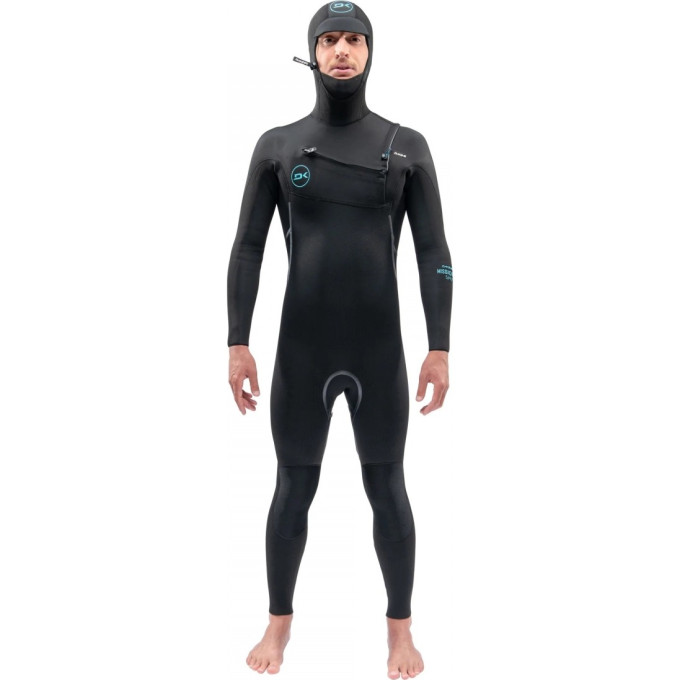 Гидрокостюм DAKINE MENS MISSION CHEST ZIP HOODED 6/5/4mm BLACK, L DK21M654HMZ (0604565451569)