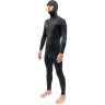 Гидрокостюм DAKINE MENS MISSION CHEST ZIP HOODED 6/5/4mm Blk, размер XLS DK22M654HMZ (0604565453839)